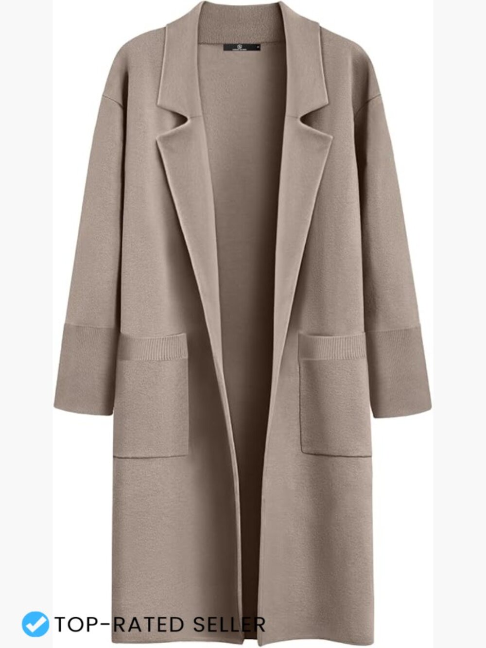 Oversized Long Cardigan Sweater Coatigan Shawl Collar Knit Jacket Casual Fall